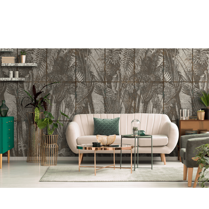 The Palm Grove Patinated