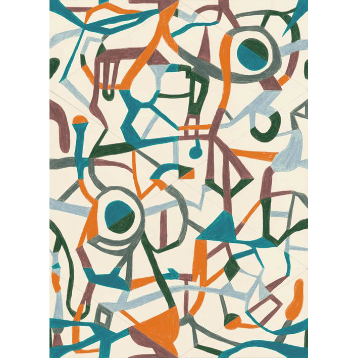 Psychedelic Pathways II Rust