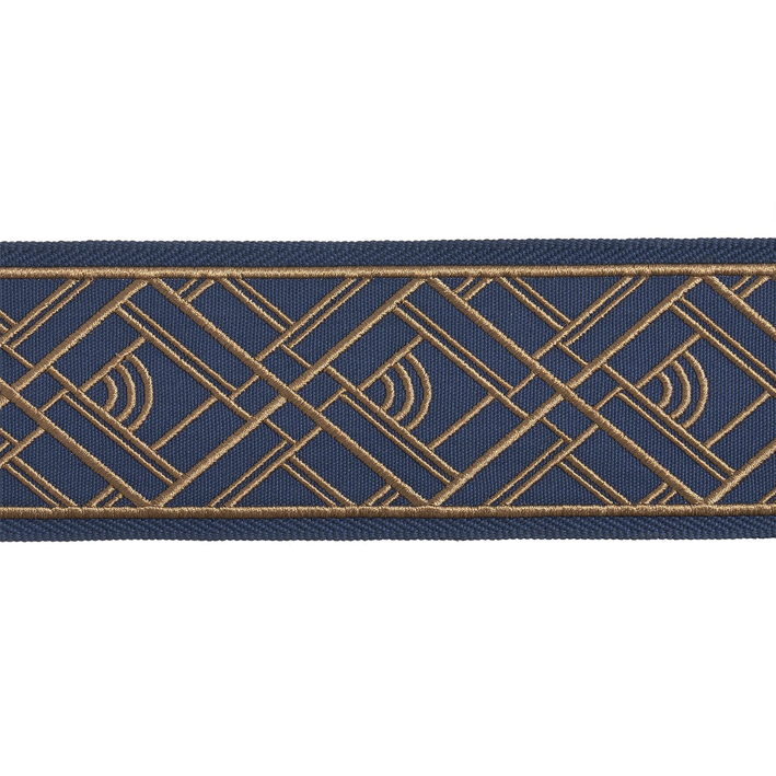 ZELDA
EMBROIDERED BRAID 75MM